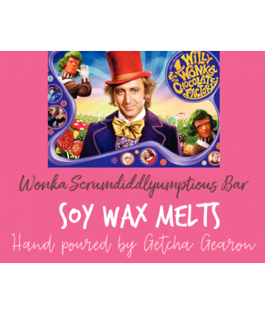 Soy Wax Melts Wonka Scrumdiddlyumptious Bar 150g BUY